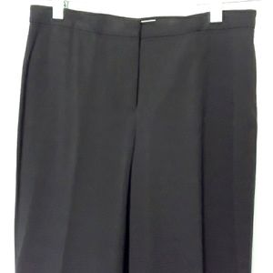 Rena Rowan Straight leg Trouser Pants, Black, Size 2P